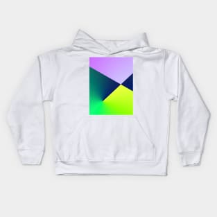 blue purple green texture Kids Hoodie